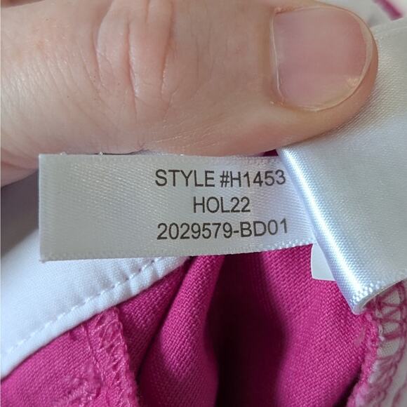 J.Crew Factory NWT 5" Hot Pink Flat Front Preppy Chino Shorts Size 12 - Picture 11 of 12